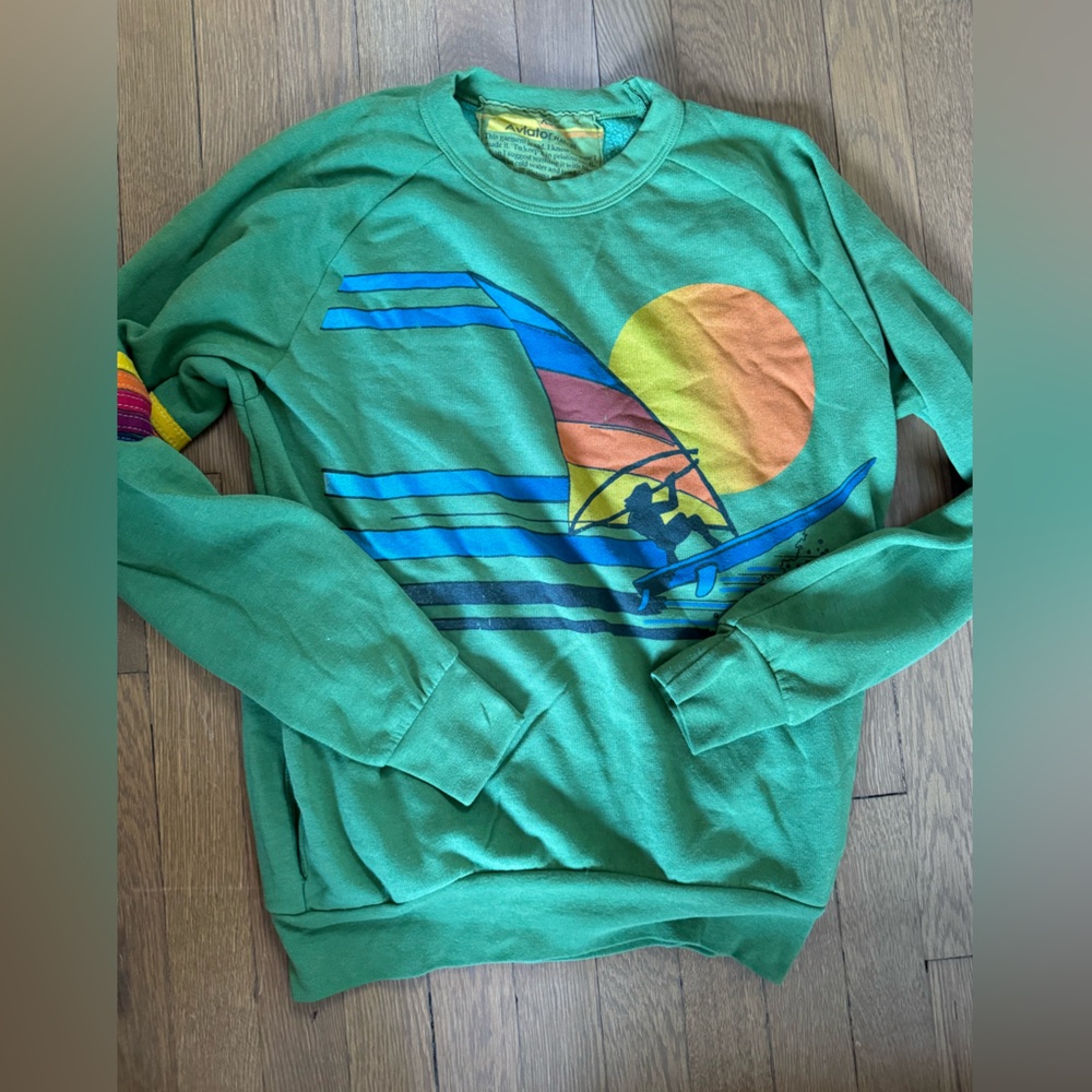 Aviator nation vintage inspired pullover - sold out size XS